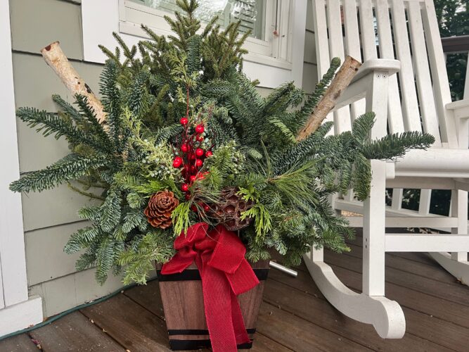 The secret to keeping your holiday greenery fresher longer